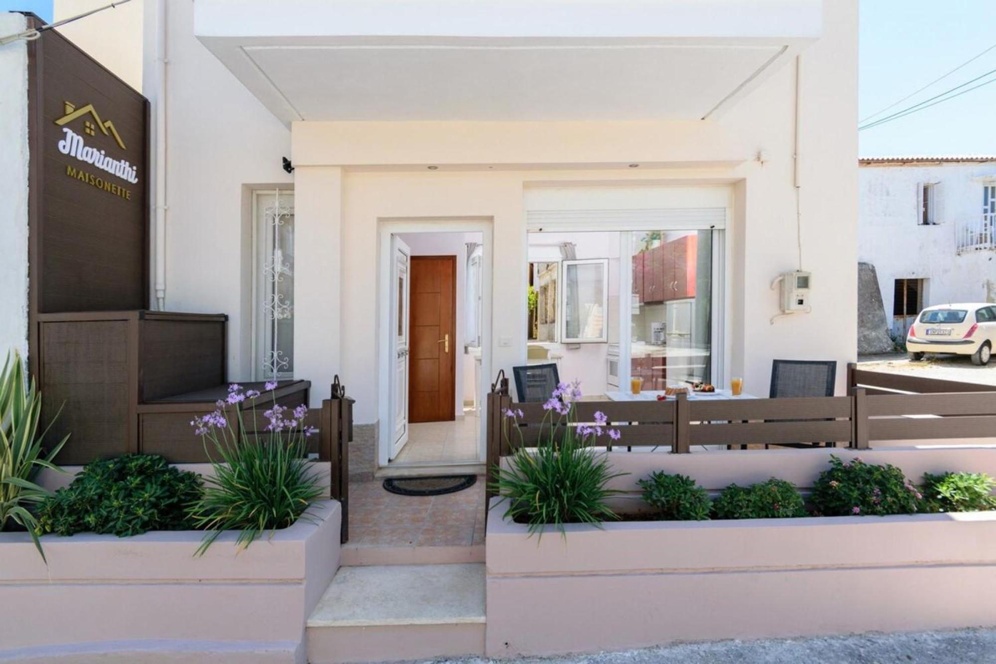 Marianthi'S Maisonette Chrissi Akti Chania Exterior foto