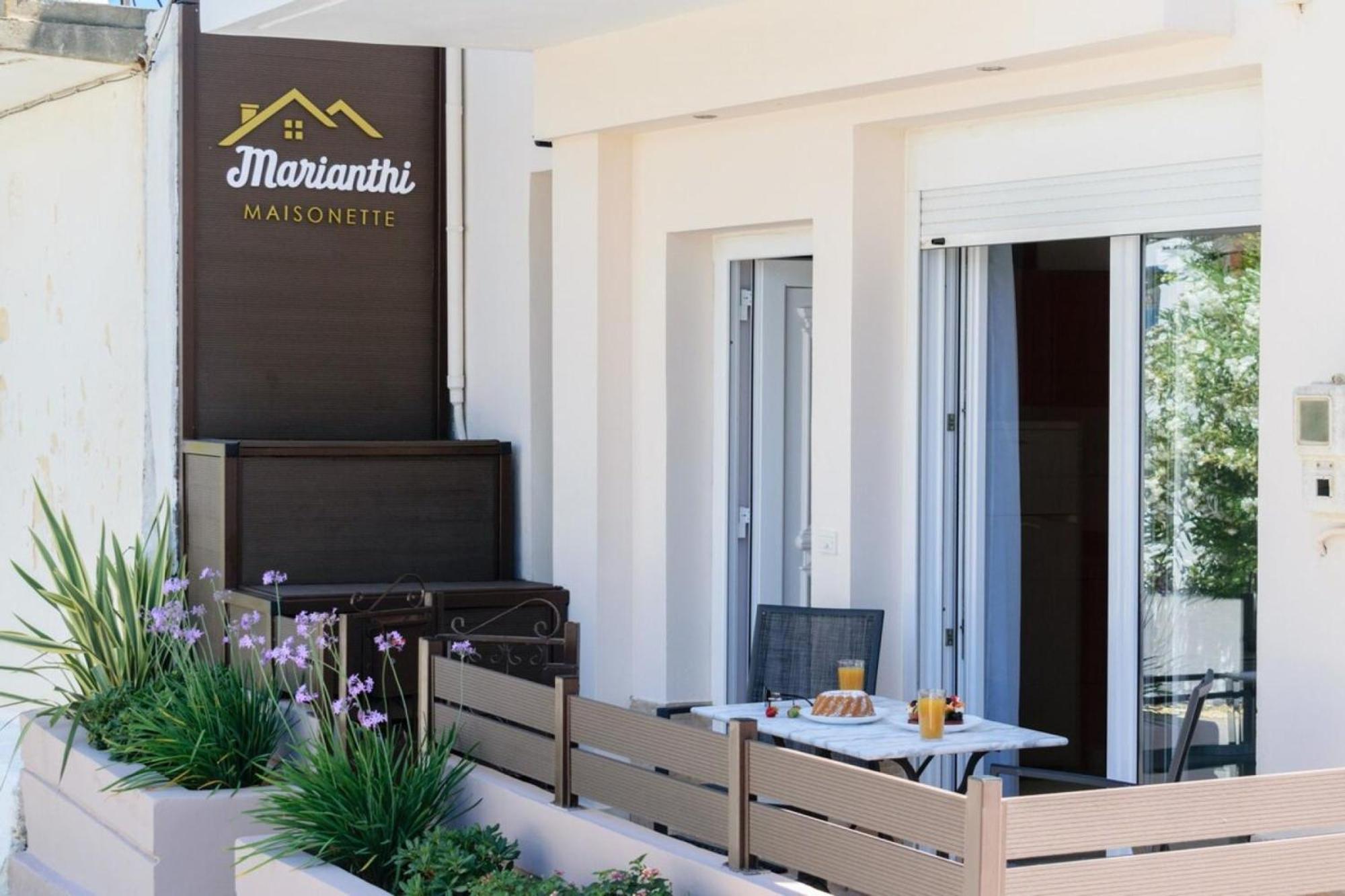 Marianthi'S Maisonette Chrissi Akti Chania Exterior foto